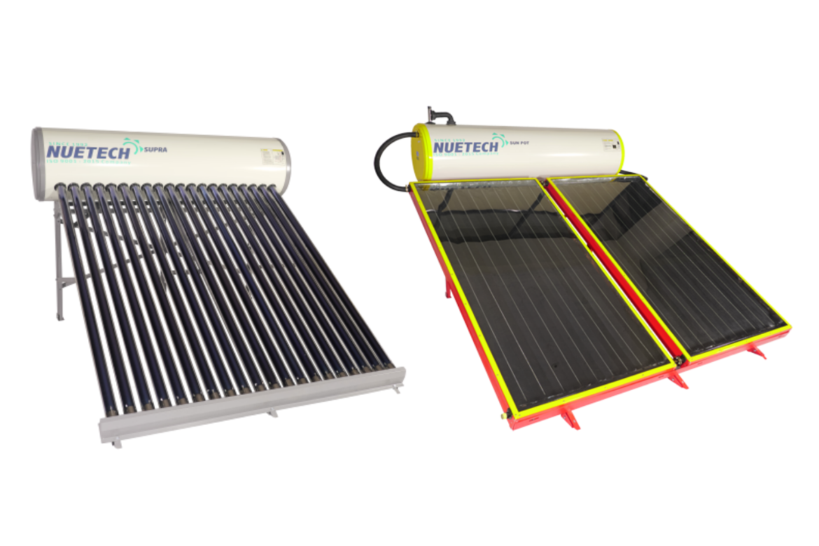 types of solar water heater