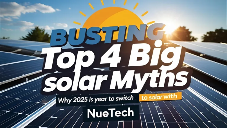 top 4 solar myths busted by nuetech solar